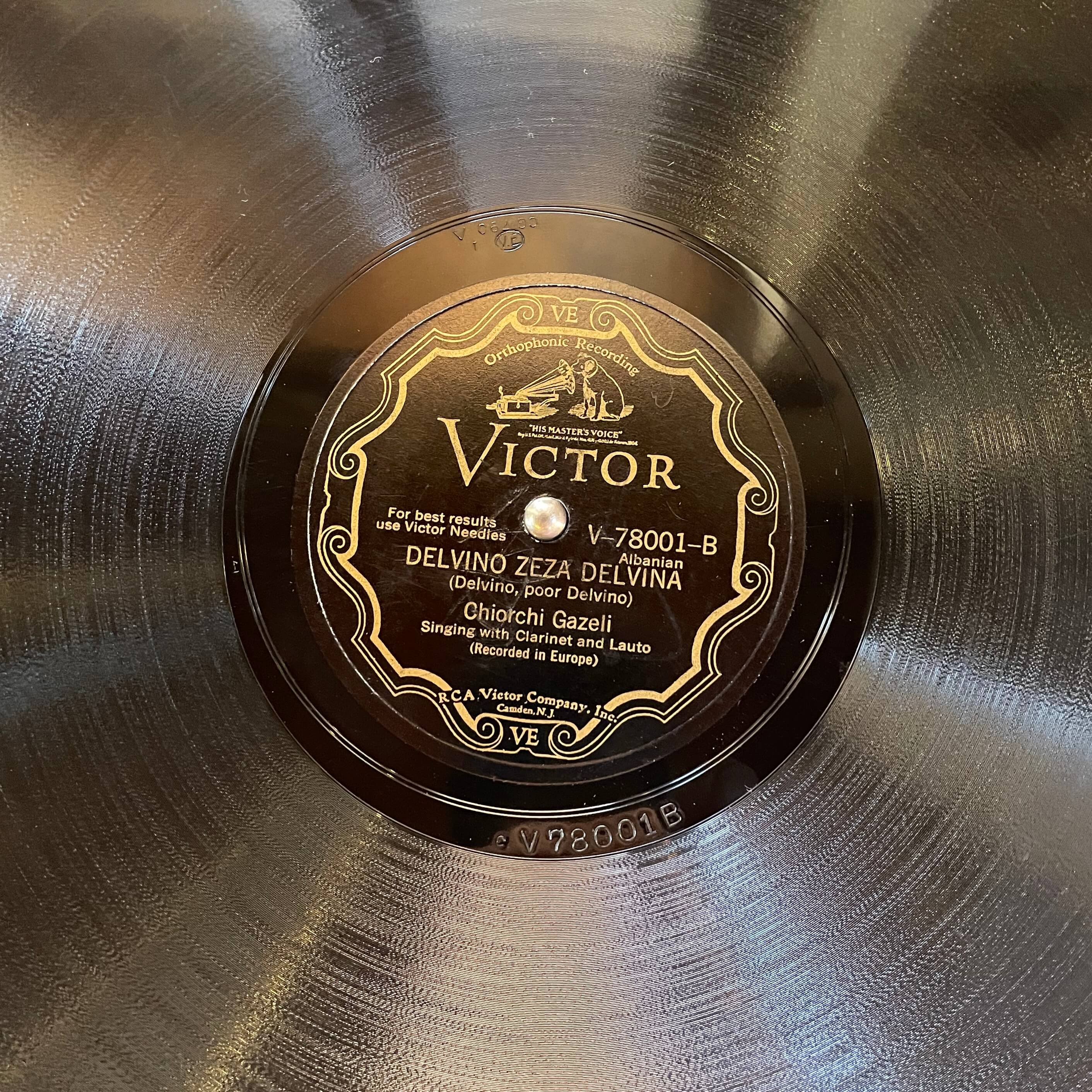 RCA Victor's Delvino Zeza Delvina.